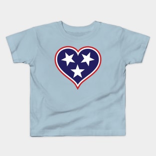 Tennessee Tri Star Design Kids T-Shirt